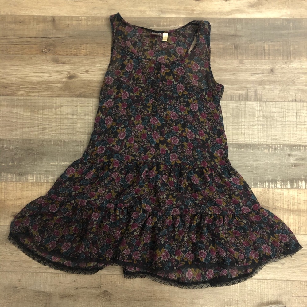 Susina Sheer Medium Tank Dress